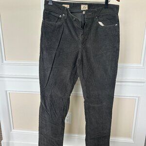J.Crew Men's Gray Corduroy Pants 31 x 32